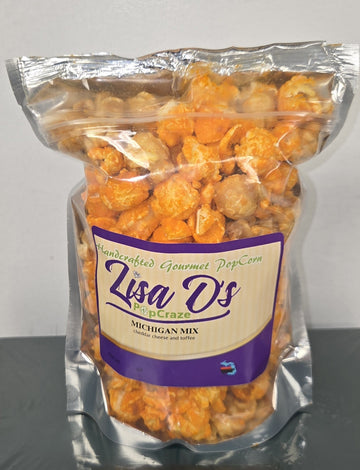 Lisa D's MICHIGAN MIX | Gourmet Popcorn